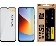 Tactical Glass Shield Privacy Stealth 5D for Xiaomi Redmi A7 Pro Juodas