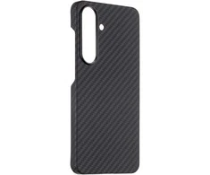 Tactical MagForce Aramid skirtas Samsung Galaxy S25 dėklas telefonui juodos spalvos