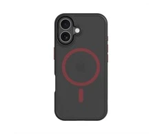 Tactical MagForce Hyperstealth 2.0 dėklas skirtas Apple iPhone 17 juodos spalvos/Raudona