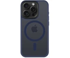 Dėklas Mėlyna Tactical MagForce Hyperstealth Cover for iPhone 15 Pro Deep Mėlyna