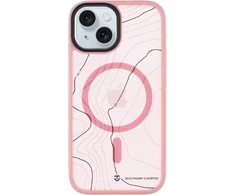 Tactical MagForce Hyperstealth Sika dėklas skirtas Apple iPhone 15 Rožinė Panther