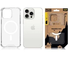 Dėklas Tactical MagForce Plyo dangtelis, skirtas Apple iPhone 15 Pro Max Transparent
