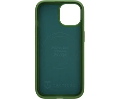 „Tactical MagForce WEARe Cover for Apple iPhone 15 Forest“ – žalias dėklas, skirtas „Apple iPhone 15“.