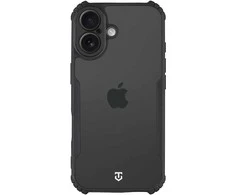 Tactical Quantum Stealth dėklas skirtas Apple iPhone 17 skaidrus/juodos spalvos