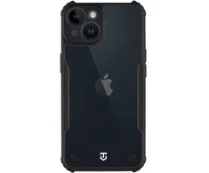 Dėklas Tactical Quantum Stealth dangtelis, skirtas Apple iPhone 14 skaidrus/juodas