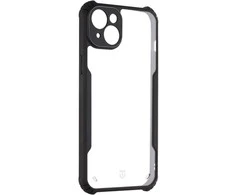 Dėklas Tactical Quantum Stealth dangtelis, skirtas Apple iPhone 15 Plus skaidrus/juodas