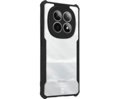 Tactical Quantum Stealth dėklas skirtas Xiaomi Redmi Note 15 5G Clear/juodos spalvos
