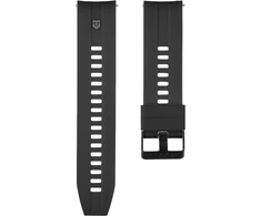Tactical Taktinė greito atpalaidavimo silikoninė apyrankė 24 mm Juodas