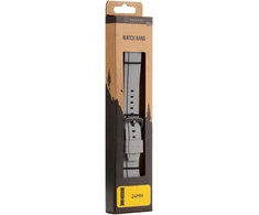 Tactical Quick Release Silicone apyrankė 24mm pilkos spalvos