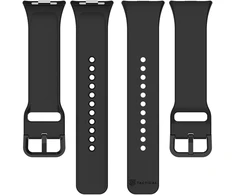 Tactical Silikoninis dirželis Xiaomi Redmi Watch 4/5/6 juodas