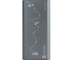 Tactical Squad Battalion 65W 20000 mAh – aukštos galios powerbank: 65W USB‑C, 2× USB‑C + USB‑A, TFT ekranas, aliuminio korpusas ir ekologiška pakuotė.