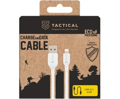 Tactical Stitch Thread Cable USB-A/Lightning 0.3m Baltas (Damaged Package) (Pažeista pakuotė)