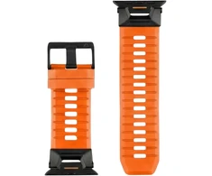 Tactical tvirtas dirželis „Apple Watch Ultra Safety“ oranžinės/juodos spalvos