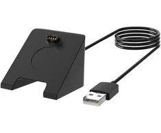 Tactical USB stalo įkrovimo ir duomenų kabelis, skirtas Garmin, juodas (Pakuotė pažeista) (Pažeista pakuotė)