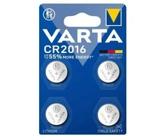 Varta CR 2016 baterijos, 4 vnt.