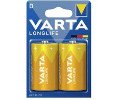 Varta ilgaamžės D baterijos, 2 vnt.