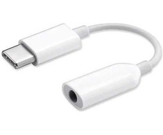 Xiaomi Original USB-C/3,5mm Adapteris baltos spalvos (Service pack)
