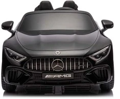 Vaikiškas elektromobilis MUKUTISRIDES Mercedes-Benz SL63 (juodas, dvivietis)