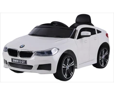 Vaikiškas elektromobilis MUKUTISRIDES BMW 6 GT (baltas, vienvietis)