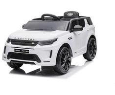 Vaikiškas elektromobilis MUKUTISRIDES Land Rover Discovery Sport (baltas, vienvietis)