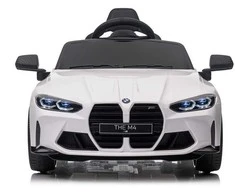 Vaikiškas elektromobilis MUKUTISRIDES BMW M4 (baltas, vienvietis)