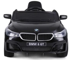 Vaikiškas elektromobilis MUKUTISRIDES BMW 6 GT (juodas, vienvietis)