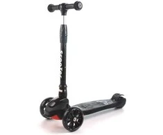 Triratis paspirtukas Scooter juodas