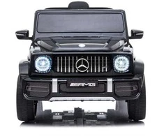 Vaikiškas elektromobilis MUKUTISRIDES Mercedes Benz G63 AMG (juodas, vienvietis)