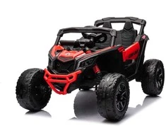 Vaikiškas elektromobilis MUKUTISRIDES ATV CAN-AM Maverick (raudonas, vienvietis)