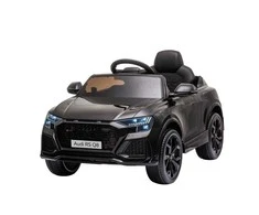 Vaikiškas elektromobilis Audi RS Q8 (juodas, vienvietis)