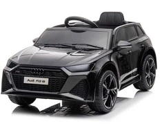 Vaikiškas elektromobilis Audi RS6 (juodas, vienvietis)