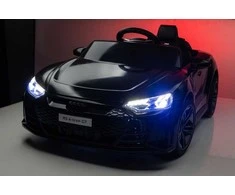 Vaikiškas elektromobilis MUKUTISRIDES Audi RS E-Tron GT (juodas, vienvietis)