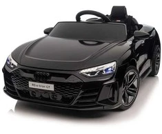 Vaikiškas elektromobilis MUKUTISRIDES Audi RS E-Tron GT (juodas, vienvietis)
