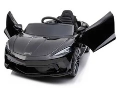Vaikiškas elektromobilis Mclaren GT (juodas, vienvietis)