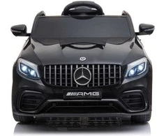 Vaikiškas elektromobilis MUKUTISRIDES Mercedes Benz GLC63S Coupe (juodas, vienvietis)