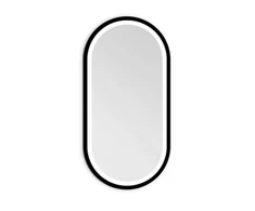 Mirrorsled Skaidrus veidrodis 500x1000 (piliulė) su MDF rėmu ir LED priekiniu apšvietimu