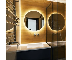 Mirrorsled Skaidrus veidrodis su LED galiniu apšvietimu D700 + mygtuku