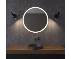 Mirrorsled Skaidrus veidrodis su LED priekiniu apšvietimu D800 (35mm) + mygtuku