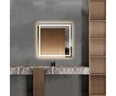 Mirrorsled Skaidrus veidrodis su LED priekiniu apšvietimu 800x800 (40mm)
