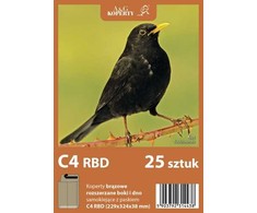 Inne NC Koperty C4 HK VOKAI (SU DIRŽELĖLIU) RBD SU IŠSILSTYTAIS ŠONAIS IR APATU RUDAS 25 Vnt.