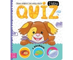 Aksjomat „Axiom *****Quiz“ 2 metų vaikas su šuniuku Lipdukų žaidimas..32816
