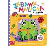 Aksjomat Knyga su lipdukais vaikams KS0826 - edukaciniai žaidimai