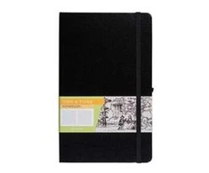 Antra Notes A5 Grid Romanticism Juodas ANTRA - 280247