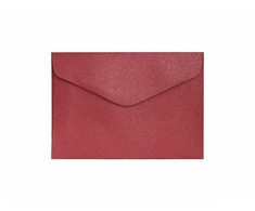 Galeria Papieru Vokai Galeri Papieru, C6 Pearl red, 150g/m2, 10 vnt./pak.