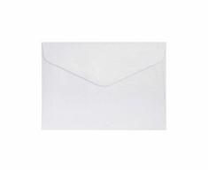 Galeria Papieru Vokai Galeri Papieru, C6 Pearl diamond baltas,150g/m2, 10 vnt./pak.