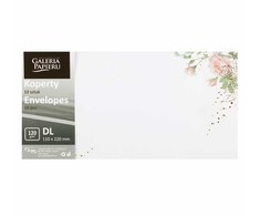 Galeria Papieru Vokai DL GARDEN 120g 10vnt