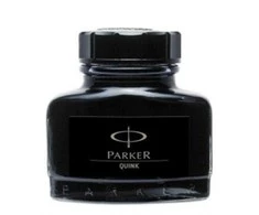 Rašalo buteliukas PARKER Quink papildymui, 57ml, juodas (2017)