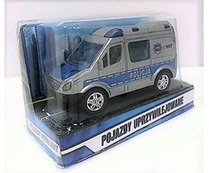Automobilių policijos metalinis furgonas HIPO HKG070
