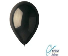 SDM Balon pastelinis juoda nr 09, 100 vnt (SDMX0322)