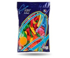 Akson MIX Balloons 8 colių (20 cm) 100 vnt Gemar